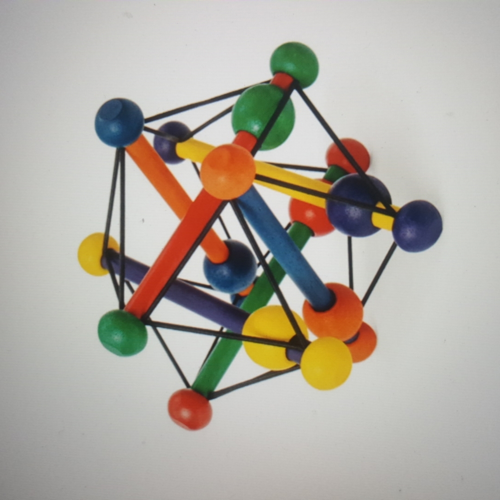 The Manhattan Toy Company Skwish Classic Wooden Bead Toy
